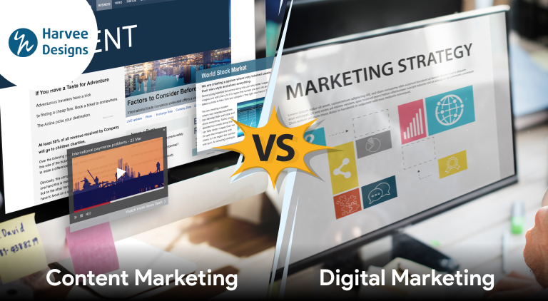 Digital Marketing Vs Content marketing